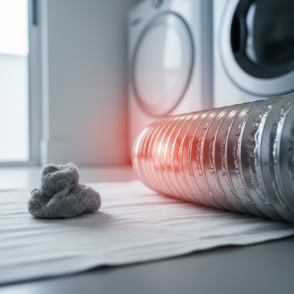 Dryer vent fire safety